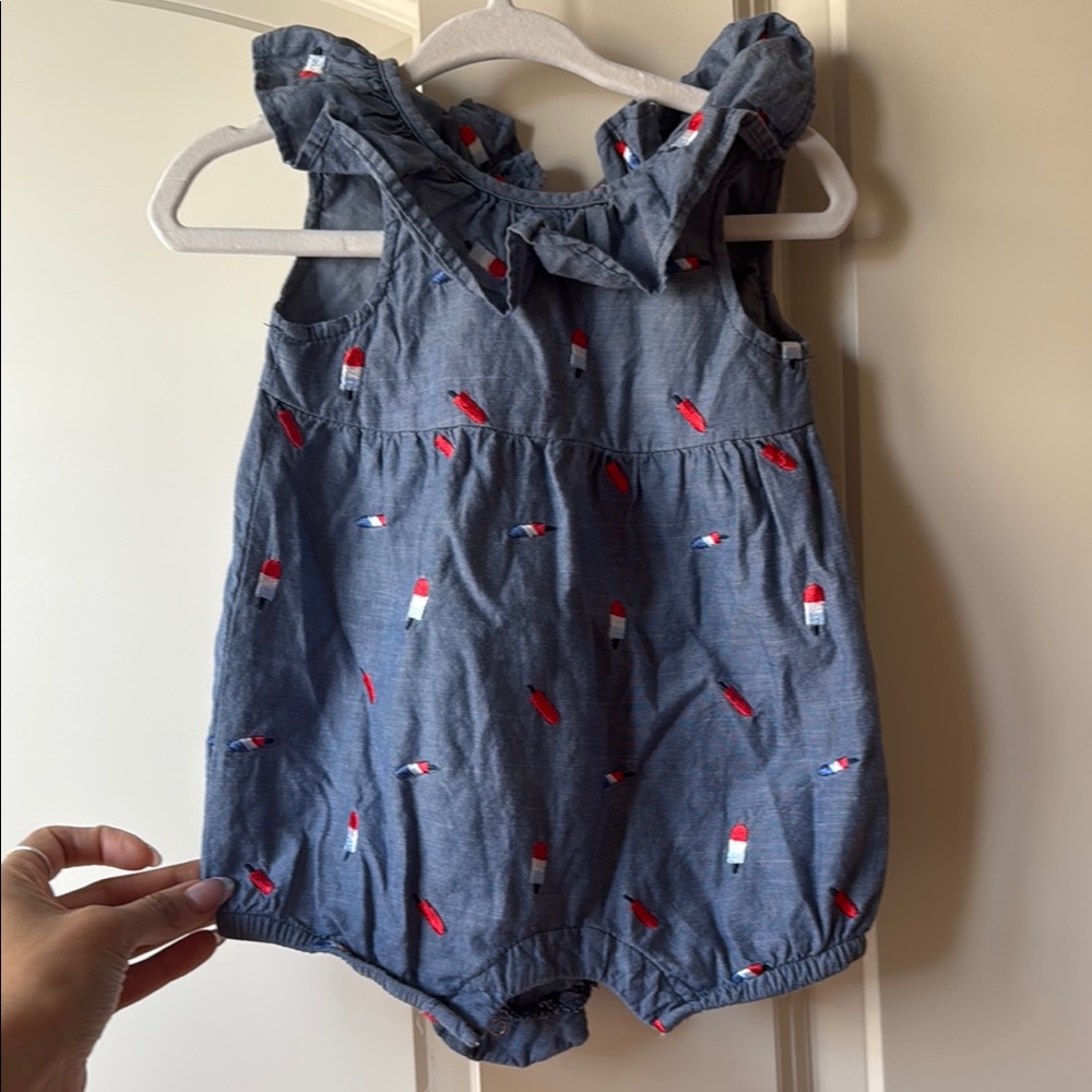 Set of Two Baby Girl Rompers, New unused 3 & 3-6months